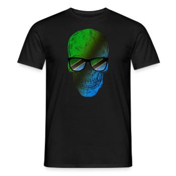 Tansania - Männer T-Shirt - Schwarz - Vorne - AI Model Male 178 light (178cm)