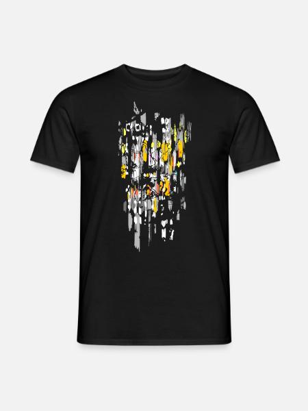 Malerei - Männer T-Shirt - Schwarz