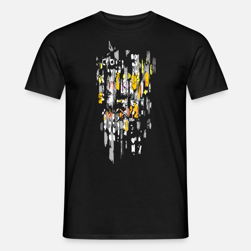 Malerei - Männer T-Shirt - Schwarz