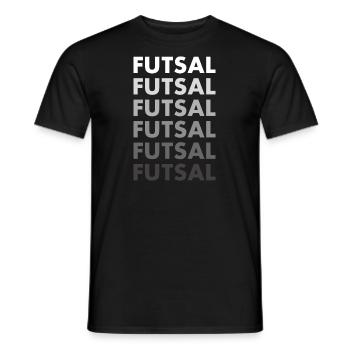Sport Futsal - Männer T-Shirt - Schwarz - Vorne - AI Model Male 178 light (178cm)
