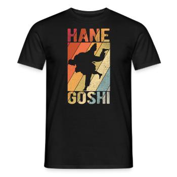 Japanischer Kampfsport Judo - Männer T-Shirt - Schwarz - Vorne - AI Model Male 178 light (178cm)