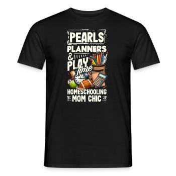 Sip Back Relax and Spice It Up Margarita Mode On - Men's T-Shirt - black - Front - AI Model Male 178 light (178cm)