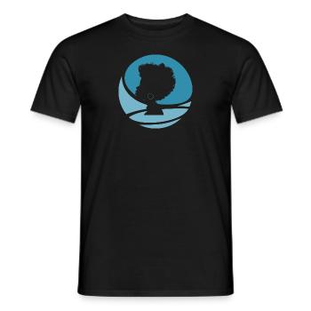 Soul Afro - T-shirt homme - noir - Devant - AI Model Male 178 light (178cm)