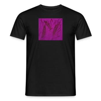 Roser-Weide - Männer T-Shirt - Schwarz - Vorne - AI Model Male 178 light (178cm)