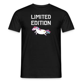 Limited Edition - Männer T-Shirt - Schwarz - Vorne - AI Model Male 178 light (178cm)