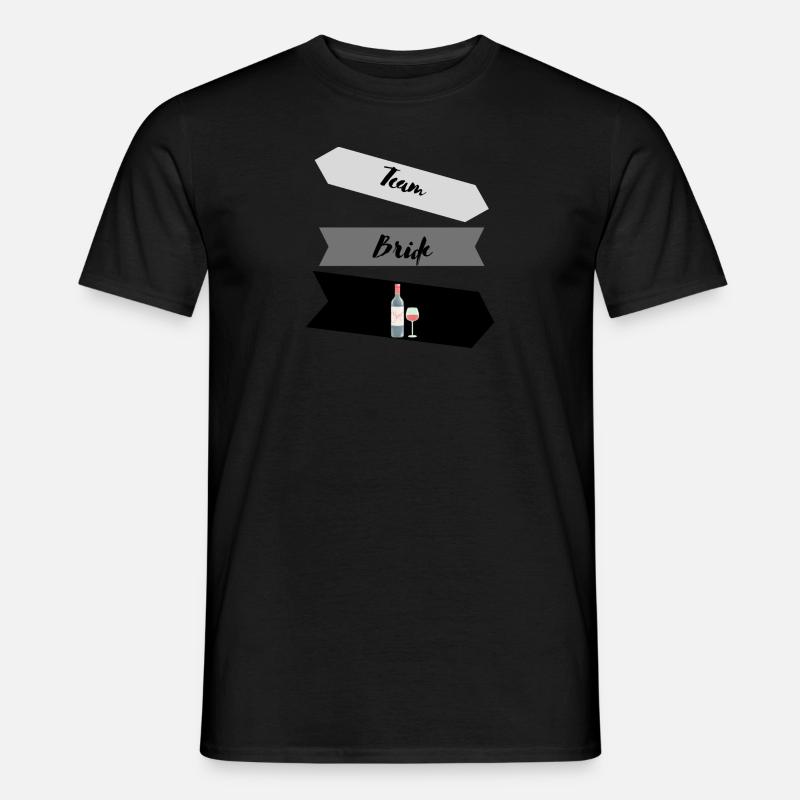 Tram Bride - Männer T-Shirt - Schwarz