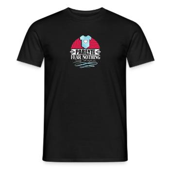 Bonheur sarcastique de la citation humoristique des parents - T-shirt homme - noir - Devant - AI Model Male 178 light (178cm)