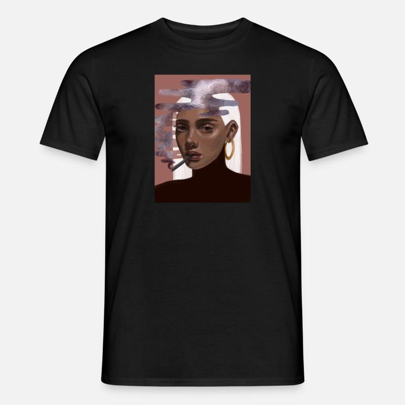 79381946 059E 4E42 90E6 2DEA7273C55C - Männer T-Shirt - Schwarz