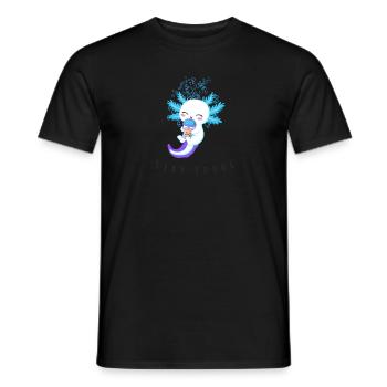 Restez jeune - T-shirt homme - noir - Devant - AI Model Male 178 light (178cm)