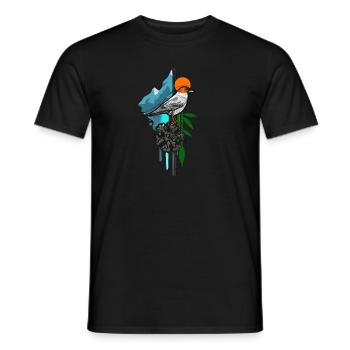 C94B19D2 489B 41AD A53C 82929364C023 - Männer T-Shirt - Schwarz - Vorne - AI Model Male 178 light (178cm)