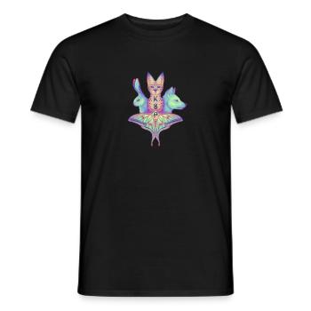 Wachen - Männer T-Shirt - Schwarz - Vorne - AI Model Male 178 light (178cm)