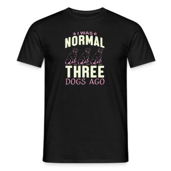 PawPrint Couture - Männer T-Shirt - Schwarz - Vorne - AI Model Male 178 light (178cm)