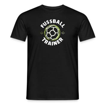 Fußballtrainer-Highlight Taktik Inspiration Ehre - Männer T-Shirt - Schwarz - Vorne - AI Model Male 178 light (178cm)