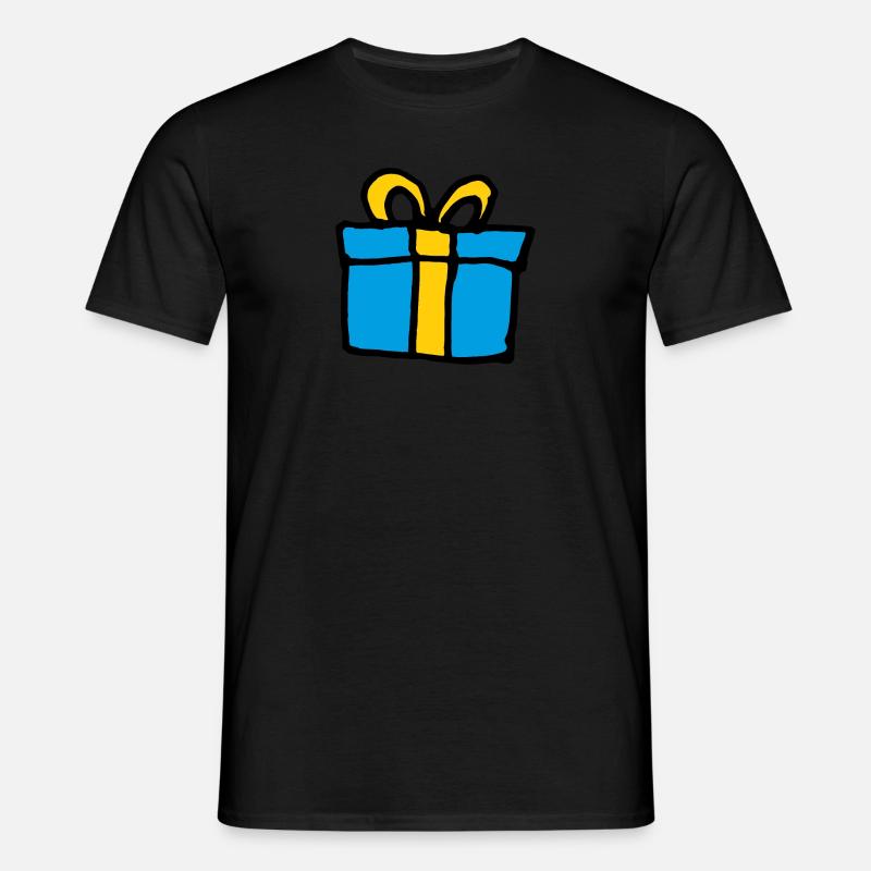 Geschenk Geschenkidee - Männer T-Shirt - Schwarz