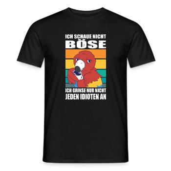 Dictons drôles, tenues amusantes, ironie, sarcasme - T-shirt homme - noir - Devant - AI Model Male 178 light (178cm)