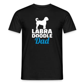 Labradoodle - Männer T-Shirt - Schwarz - Vorne - AI Model Male 178 light (178cm)