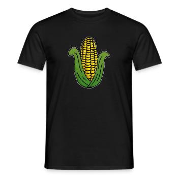 Agriculture Farmer Corn cob Corn Cob - Men's T-Shirt - black - Front - AI Model Male 178 light (178cm)