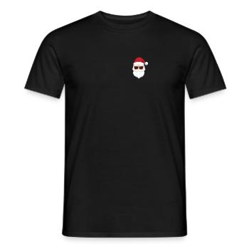 Weihnachten - Merry Christmas - Bad Santa - Men's T-Shirt - black - Front - AI Model Male 178 light (178cm)