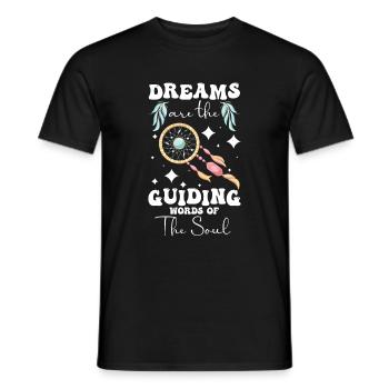 Dream Dreamer - Men's T-Shirt - black - Front - AI Model Male 178 light (178cm)