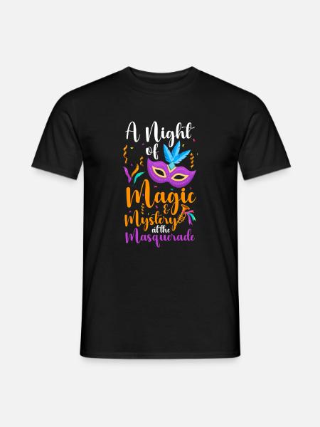 Masquerade Festival Second Face - Men's T-Shirt - black