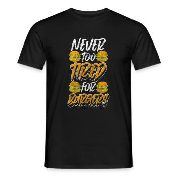 Nourriture Nourriture Hôtel - T-shirt homme - noir - Devant - AI Model Male 178 light (178cm)