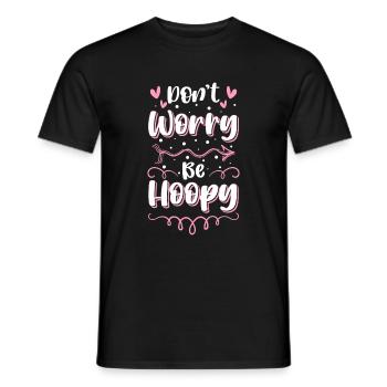 Hooping Hoop Trend Woman - Men's T-Shirt - black - Front - AI Model Male 178 light (178cm)