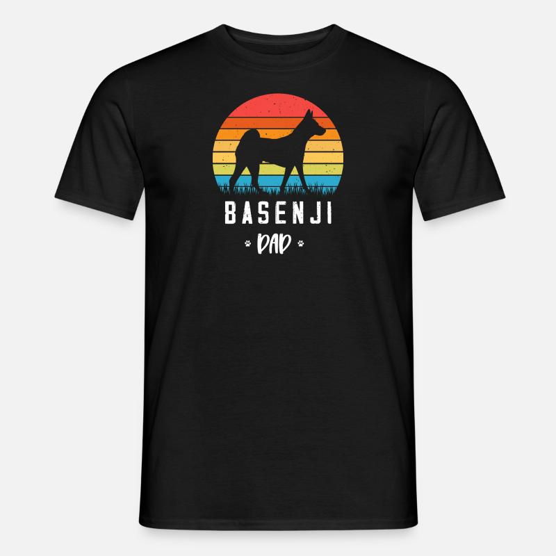 Basenji - Männer T-Shirt - Schwarz
