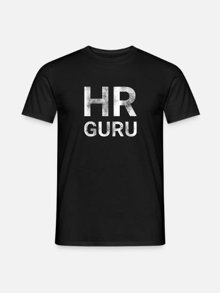 HR Guru - Men's T-Shirt - black