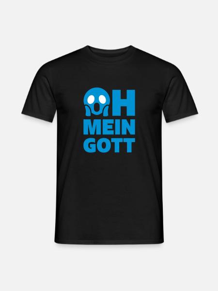 OH, MON DIEU | CRI - T-shirt homme - noir