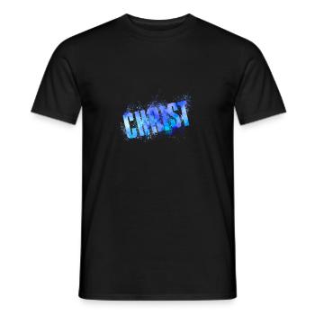 Christ - Männer T-Shirt - Schwarz - Vorne - AI Model Male 178 light (178cm)