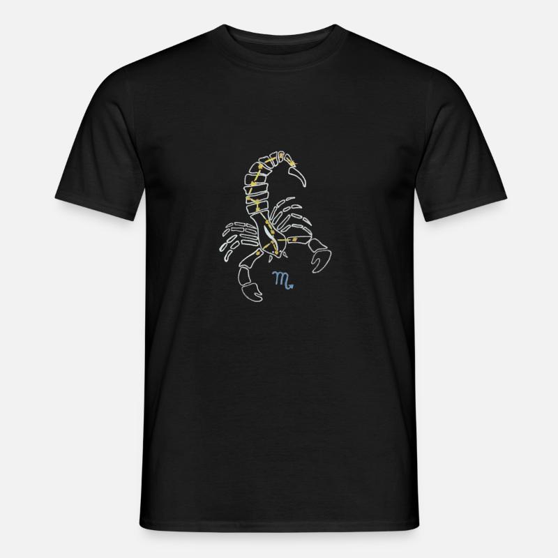 Skorpion - Männer T-Shirt - Schwarz