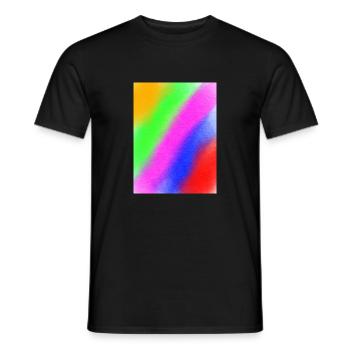Peace and love - Männer T-Shirt - Schwarz - Vorne - AI Model Male 178 light (178cm)