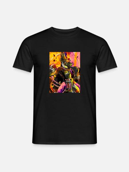 Anubis Egyptix Indagrafx - T-shirt homme - noir