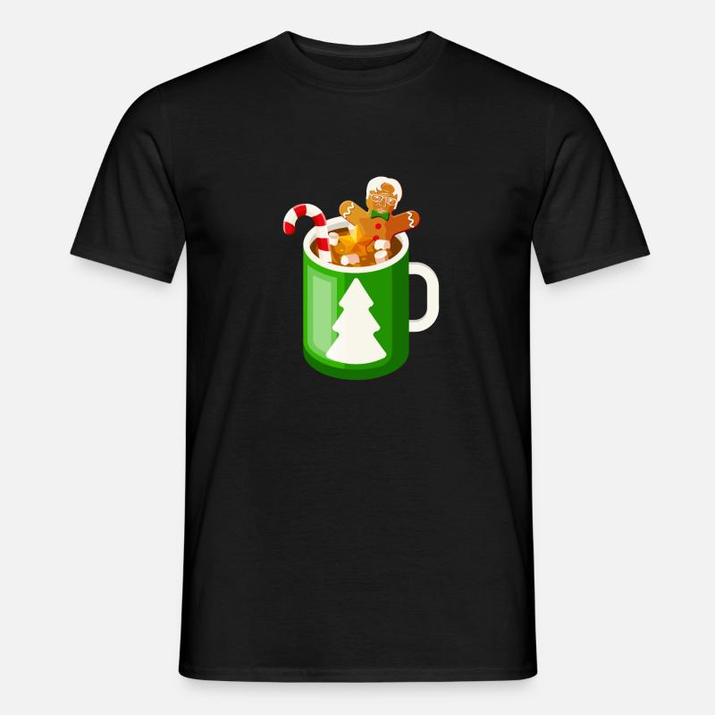 The Office - Weihnachtspullover - Männer T-Shirt - Schwarz