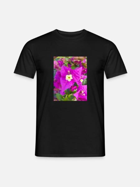 bougainvillea Bougainvillea - Men's T-Shirt - black