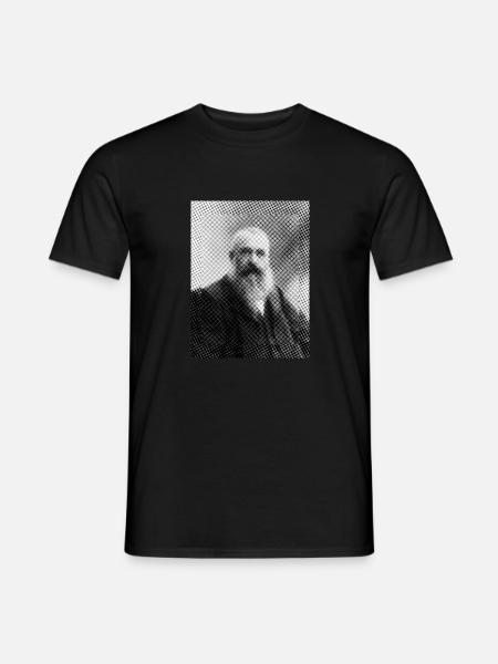 Claude Monet - Männer T-Shirt - Schwarz