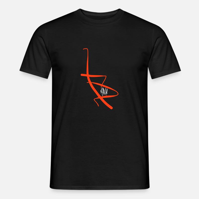 Fischerhut Basel - Männer T-Shirt - Schwarz