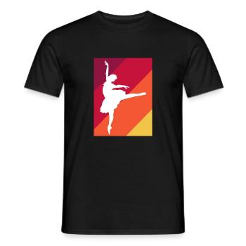 Dancing Dance Music - Männer T-Shirt - Schwarz - Vorne - AI Model Male 178 light (178cm)