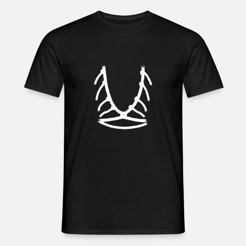 Shibari 2 white - Männer T-Shirt - Schwarz