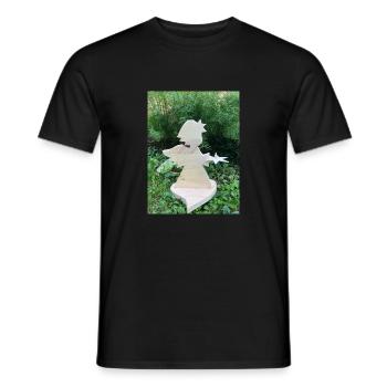 Dankbar - Männer T-Shirt - Schwarz - Vorne - AI Model Male 178 light (178cm)