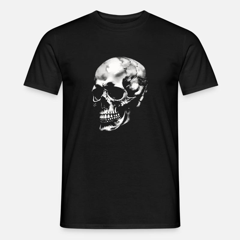 Skull - Männer T-Shirt - Schwarz