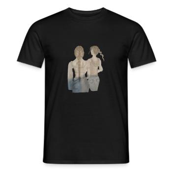 AMIES DOS - T-shirt homme - noir - Devant - AI Model Male 178 light (178cm)