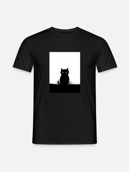 pas ma faute 12x16 - T-shirt homme - noir