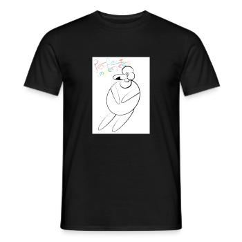 Colorful, charming, one of a kind! - Männer T-Shirt - Schwarz - Vorne - AI Model Male 178 light (178cm)