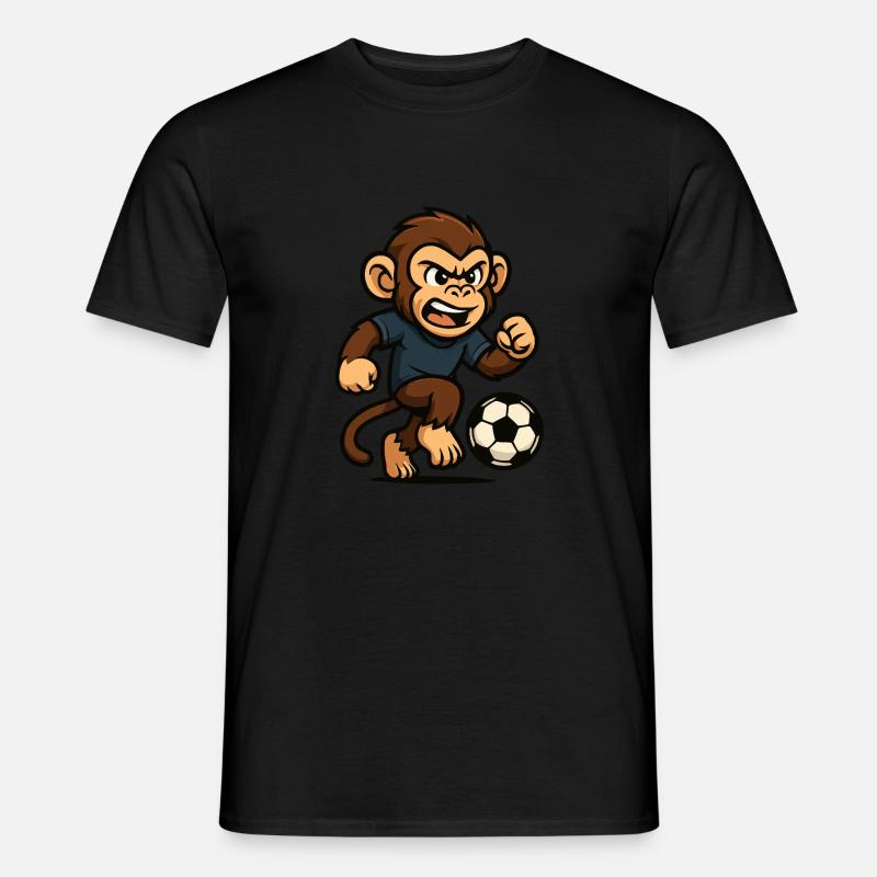 Monkey Comic - Men’s T-shirt - black