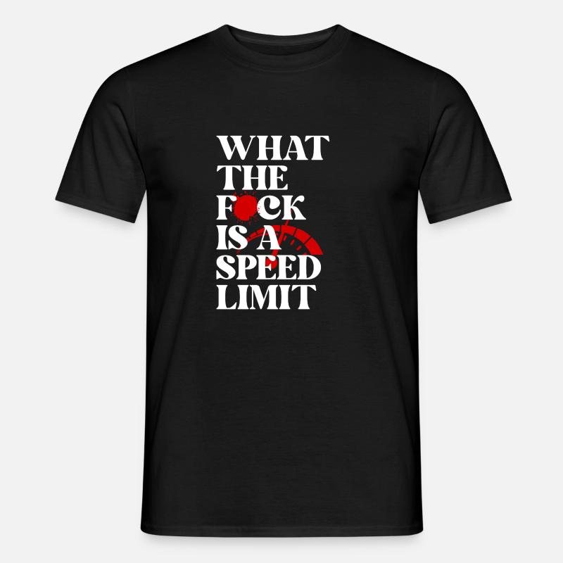 Auto - Männer T-Shirt - Schwarz