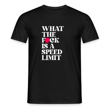 Auto - Männer T-Shirt - Schwarz - Vorne - AI Model Male 178 light (178cm)