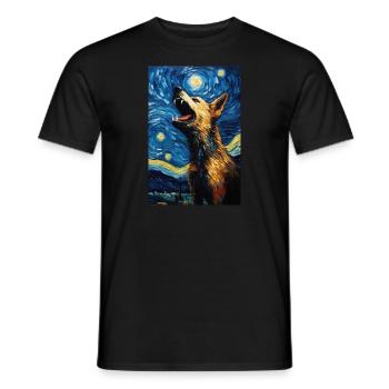 Sheepdog - Men's T-Shirt - black - Front - AI Model Male 178 light (178cm)