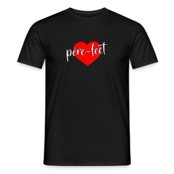 Vater-fekt - Männer T-Shirt - Schwarz - Vorne - AI Model Male 178 light (178cm)