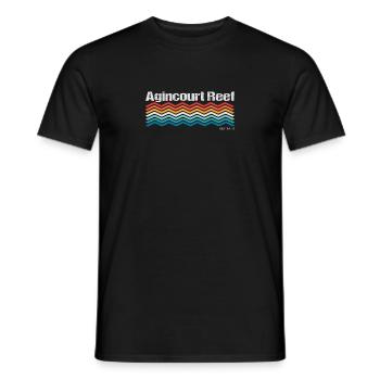 Agincourt Reef - Australia - Men's T-Shirt - black - Front - AI Model Male 178 light (178cm)